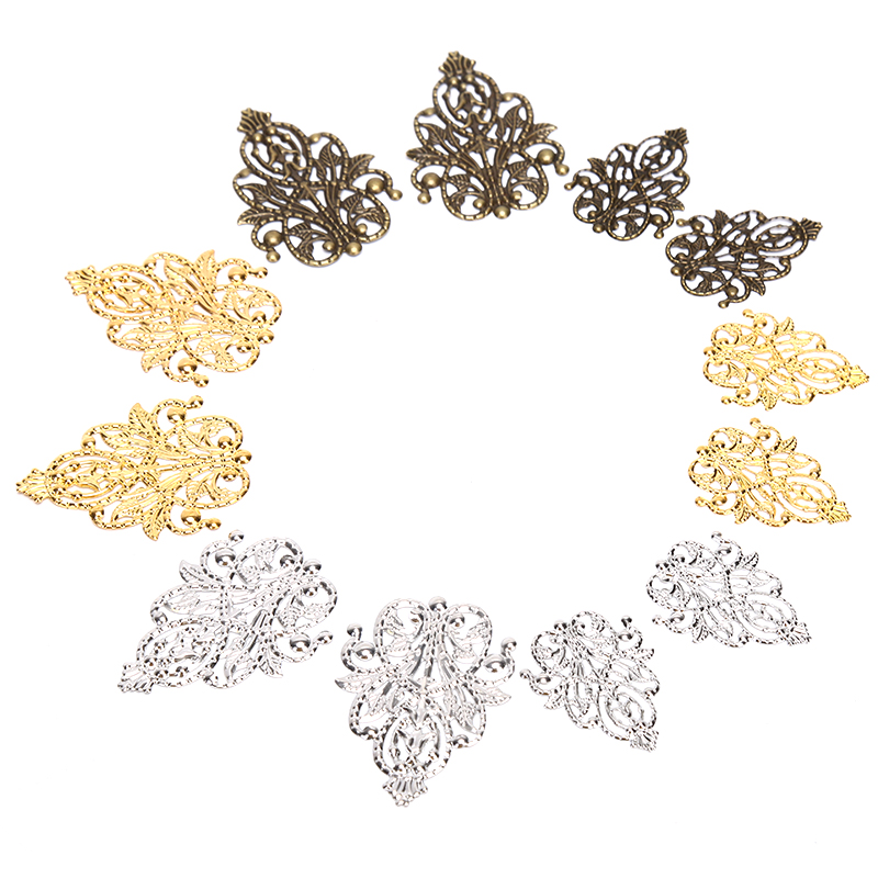 Craft Embellishments - Hot Sale 20Pcs Mix Filigree Crafts