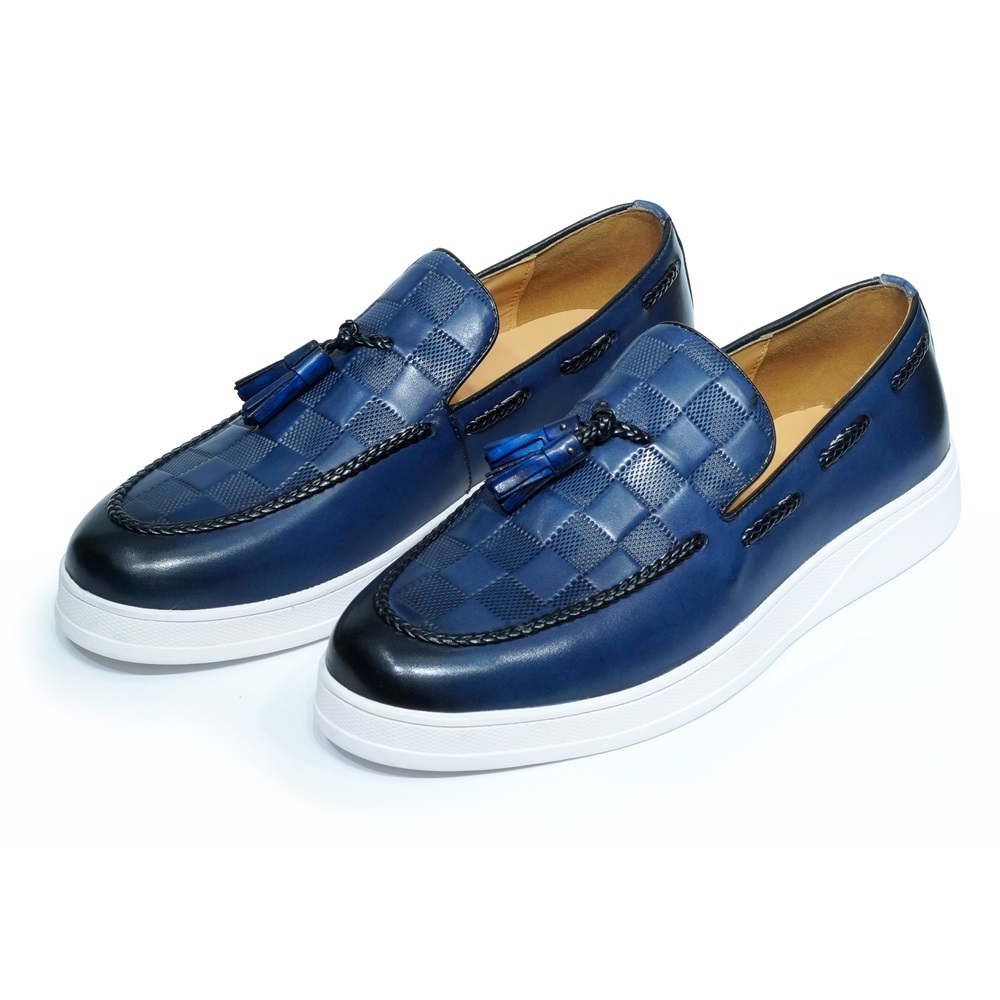 Luxury Mens Tassel Loafer Shoe - Tassel Fringe Trim ulasan dan harga