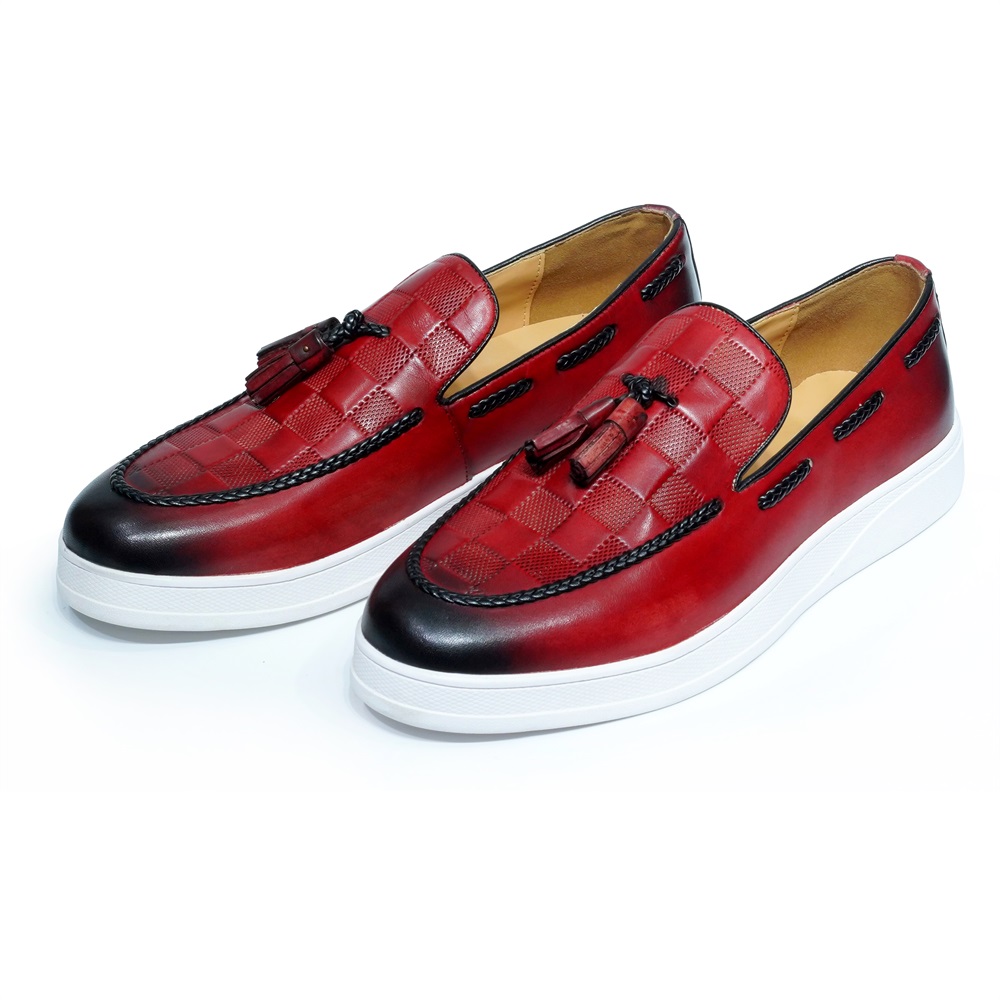 Luxury Mens Tassel Loafer Shoe - Tassel Fringe Trim ulasan dan harga