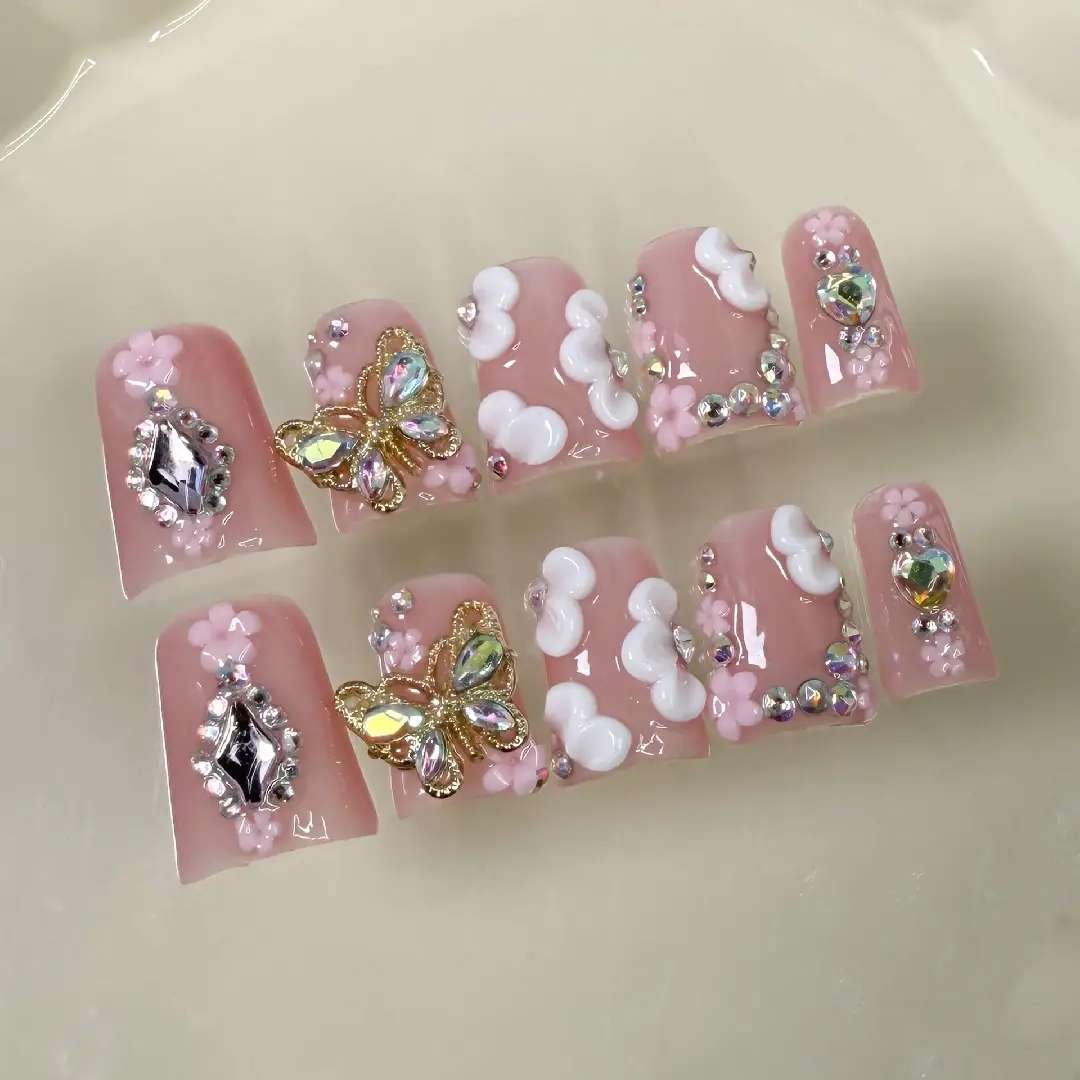 10pcs high-end Luxurious style - Embroidery Embellishments ulasan dan harga