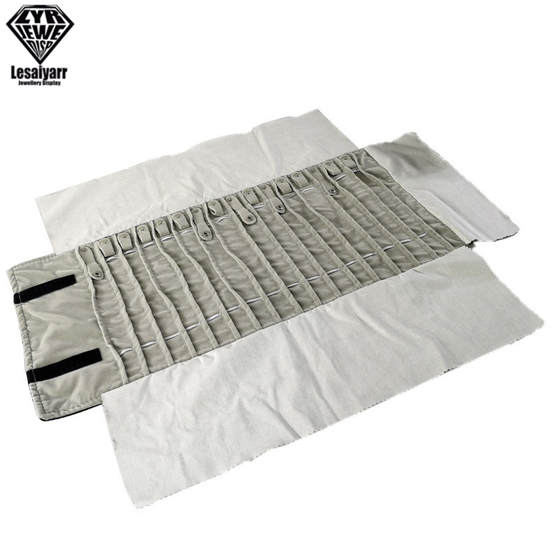 Travel Jewelry Organizer Roll  - Velvet Ribbon Roll ulasan dan harga