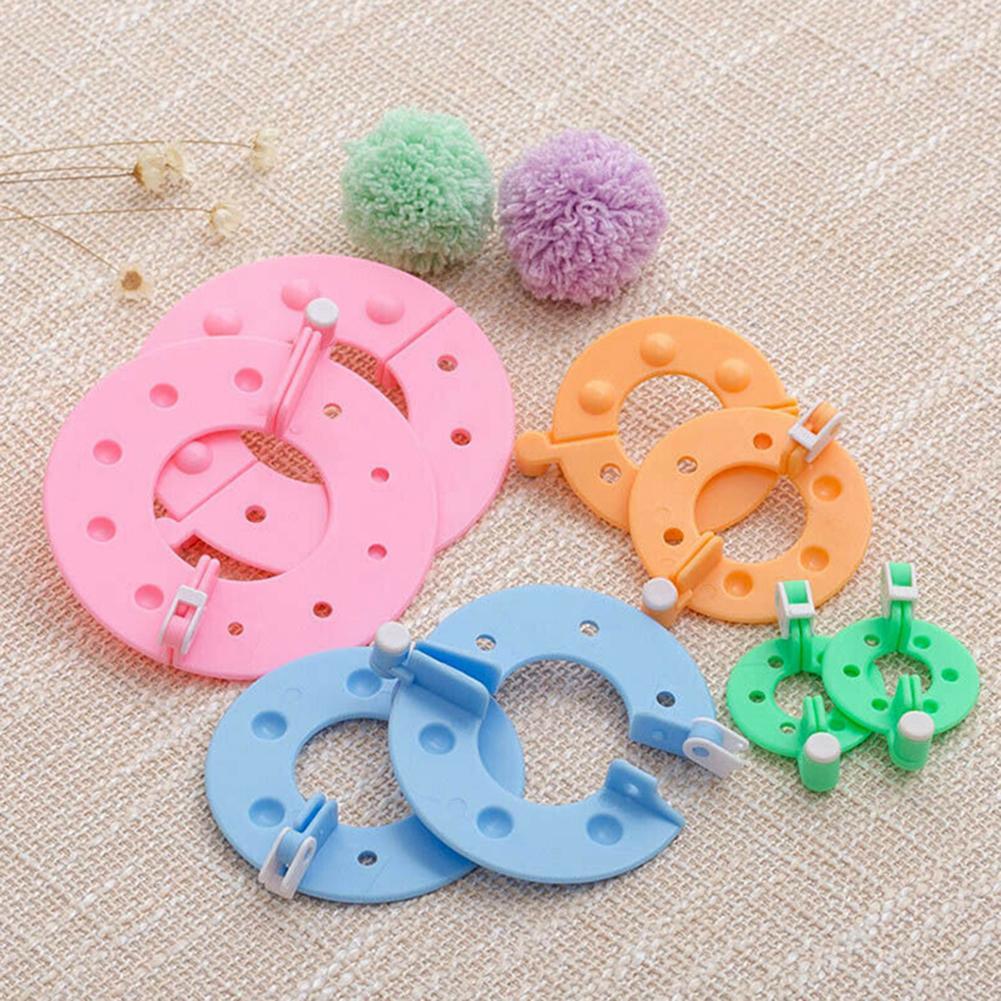 8pcs Wool Ball Maker Knitted T - Pom Pom Maker Tool ulasan dan harga