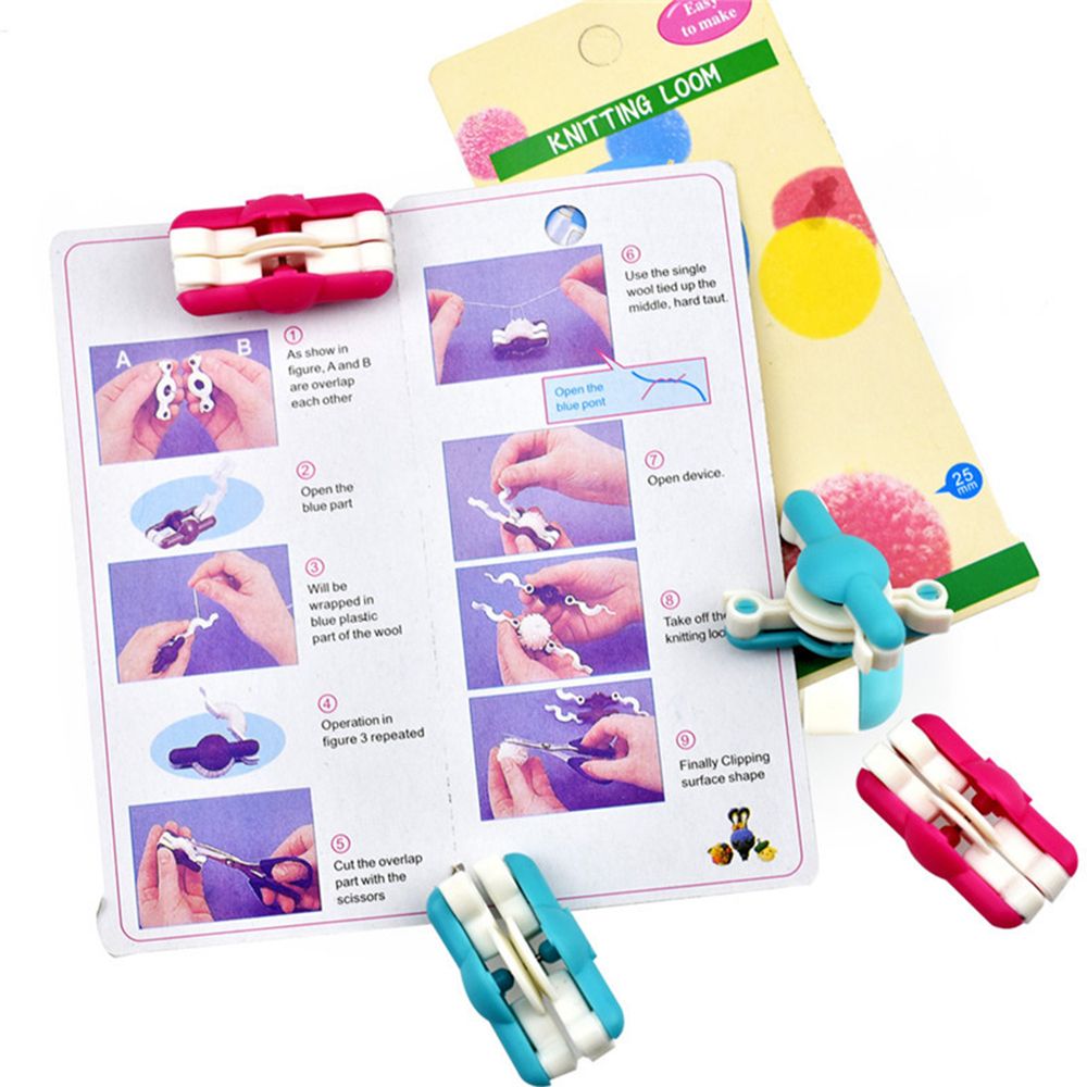 2pcs/lot Fashion Needle Craft  - Pom Pom Maker Tool ulasan dan harga