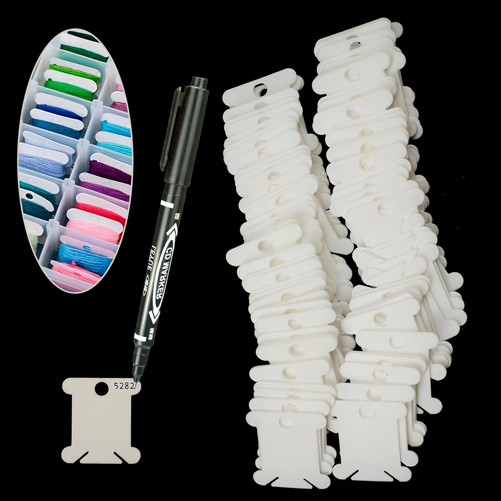 Embroidery Floss Organizer 18  - Craft Embellishment Storage ulasan dan harga