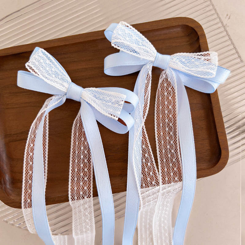 Sweet Children Bowknot Hairpin - Tassel Fringe Trim ulasan dan harga
