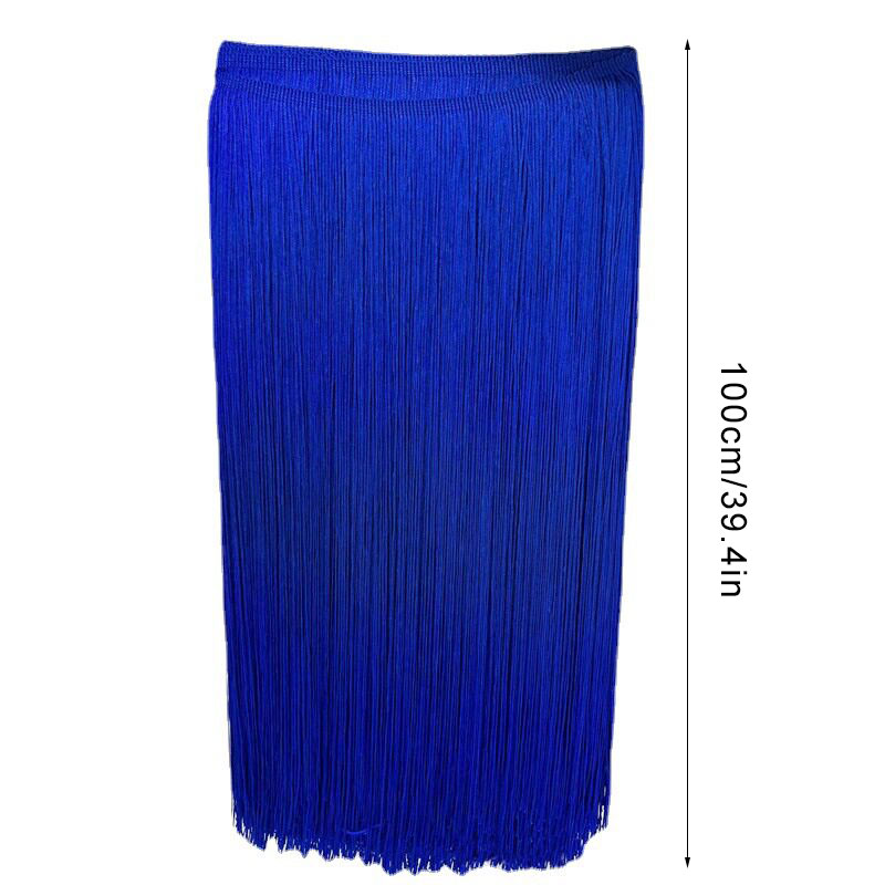 1M 100cm Wide Lace Fringe Trim - Fringe Ribbon Sewing ulasan dan harga