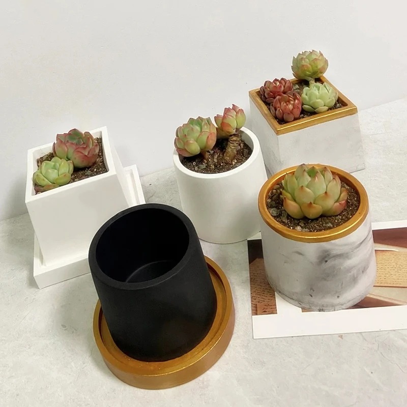 Flower Pot Silicone Mold For D - Craft Embellishment Storage ulasan dan harga