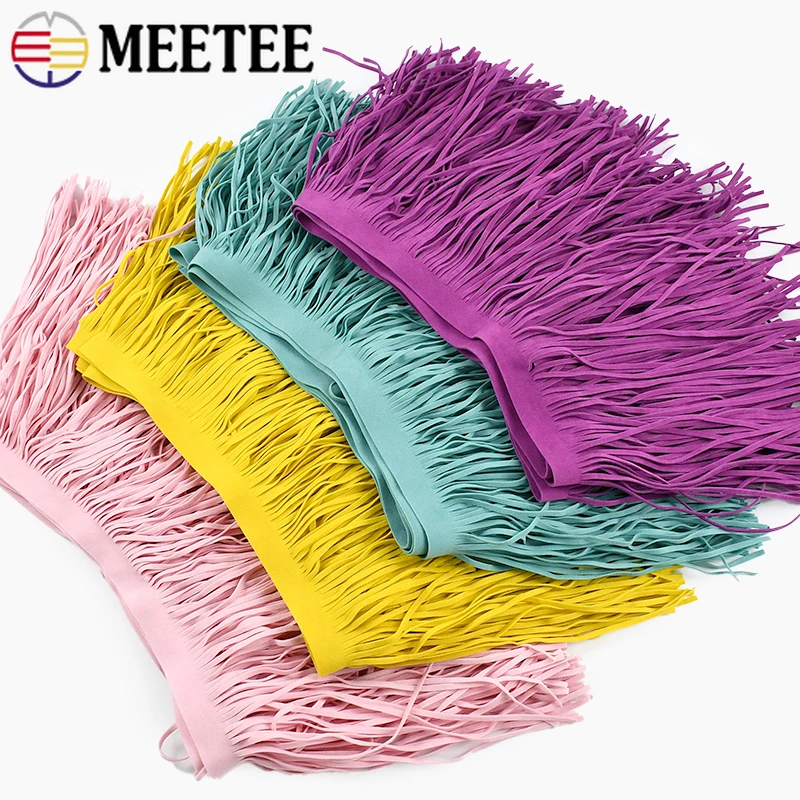 2-5M 15cm Suede Tassel Fringes - Fringe Ribbon Sewing ulasan dan harga