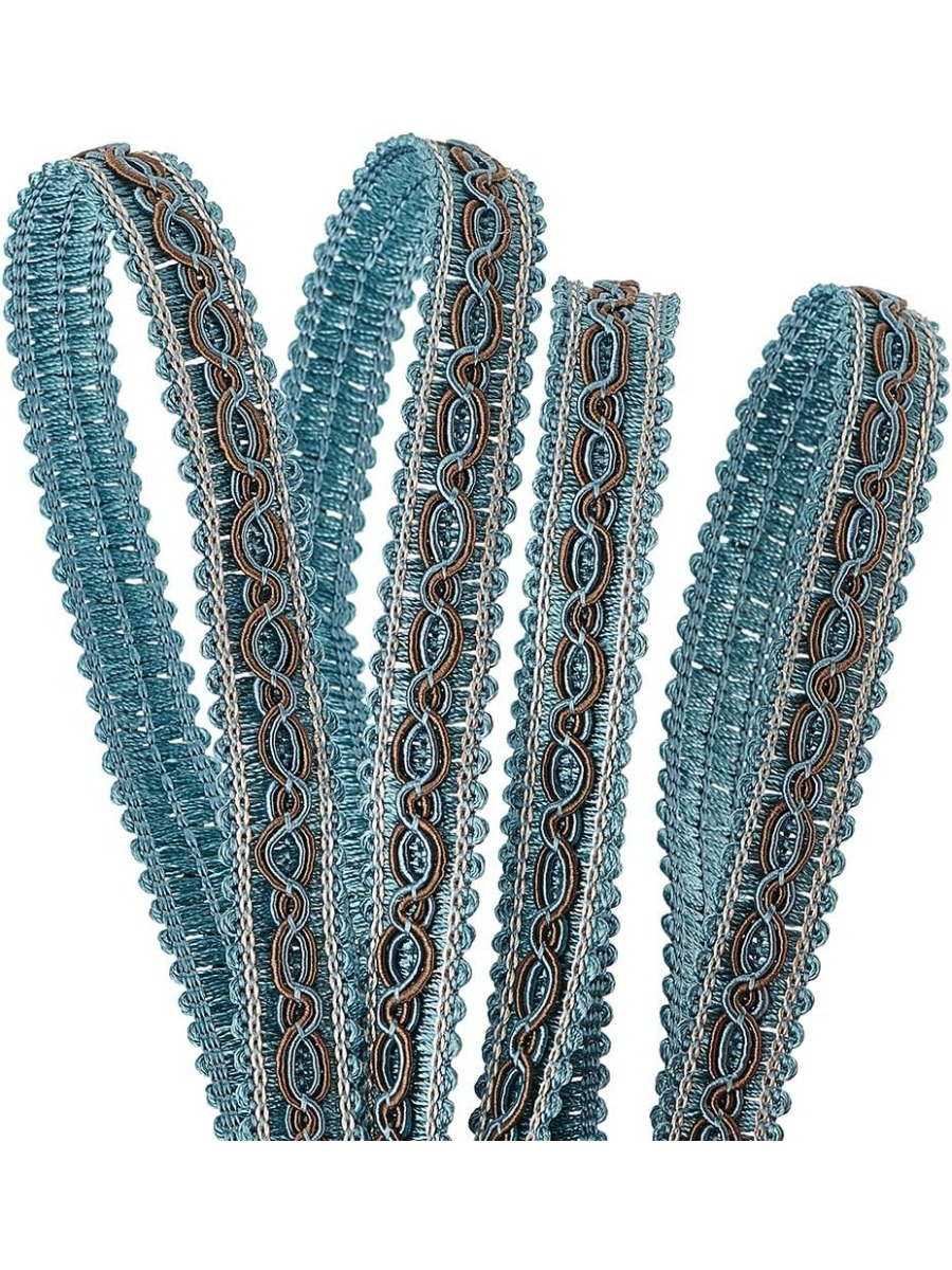 32 Yards Blue Braid Tirm for S - Fringe Ribbon Sewing ulasan dan harga