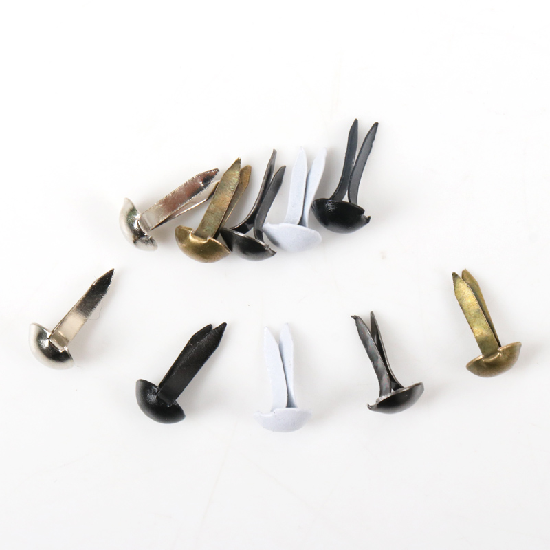 100pcs Mixed Round Metal Brad  - Embellishments For Scrapbooking ulasan dan harga