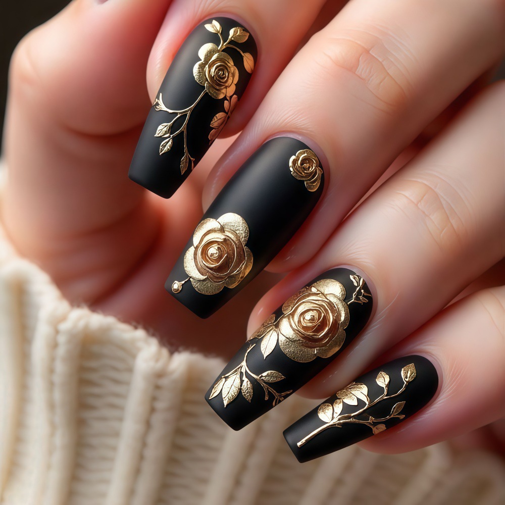 3D fake nails for women girls  - Embroidery Embellishments ulasan dan harga