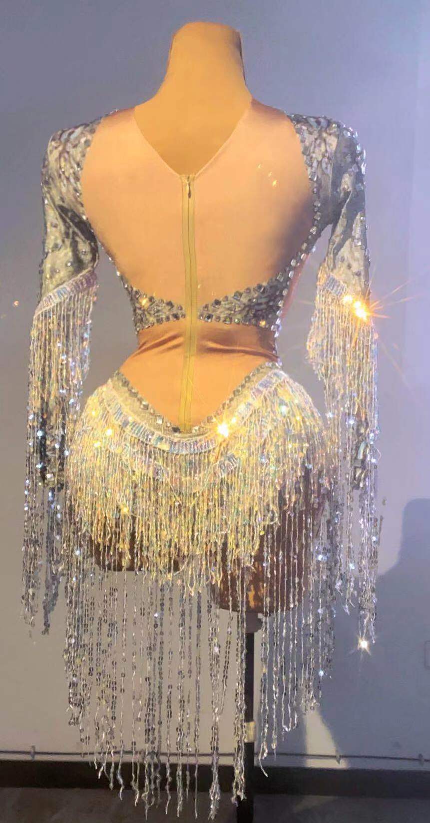 Women Sparkling Silver Rhinest - Rhinestone Banding Trim ulasan dan harga