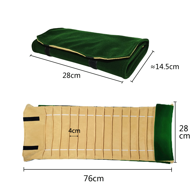 Velvet Watch Roll Bag Jewelry  - Velvet Ribbon Roll ulasan dan harga