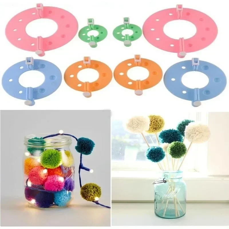 4 Sizes Pompoms Makers Pompoms - Pom Pom Maker Tool ulasan dan harga