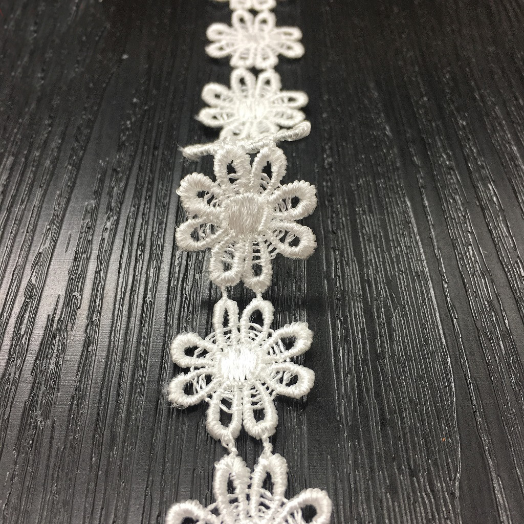 Cute Hollow Flowers Garment La - Lace Ribbon Trim ulasan dan harga