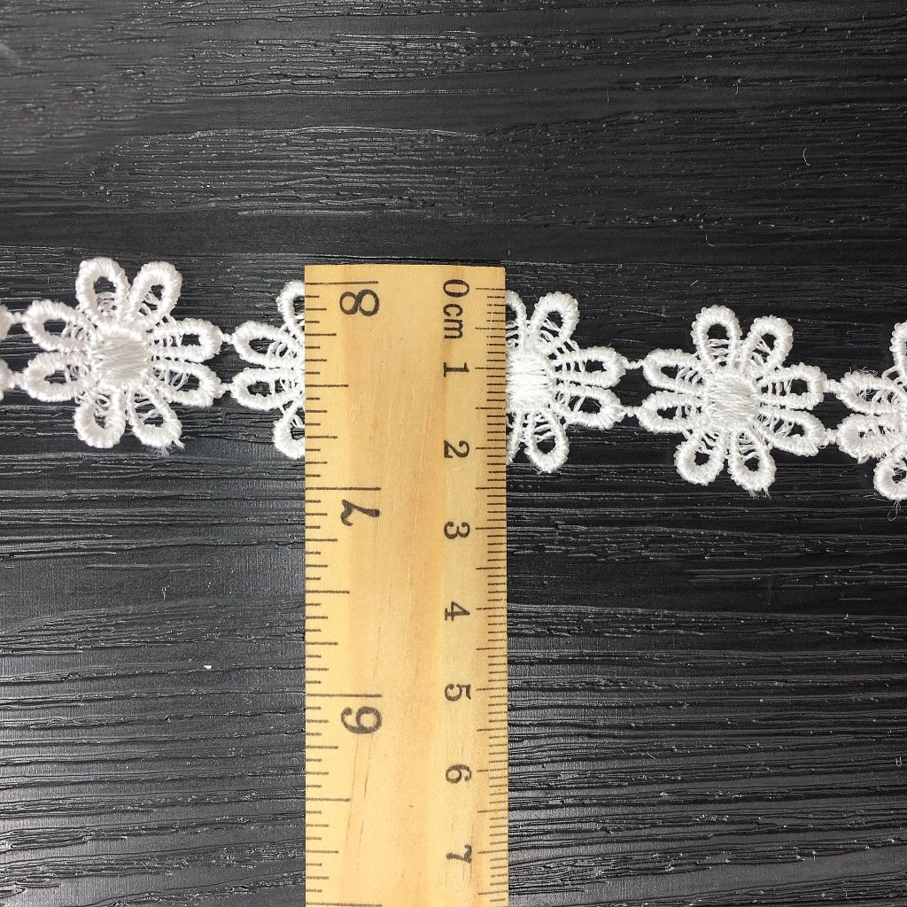 Cute Hollow Flowers Garment La - Lace Ribbon Trim ulasan dan harga