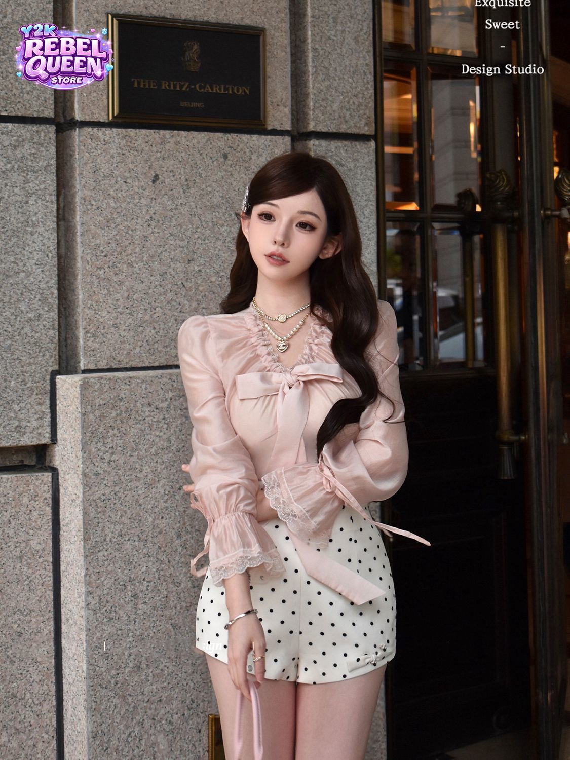 Coquette Sweet Korean Elegant  - Elastic Lace Trim ulasan dan harga