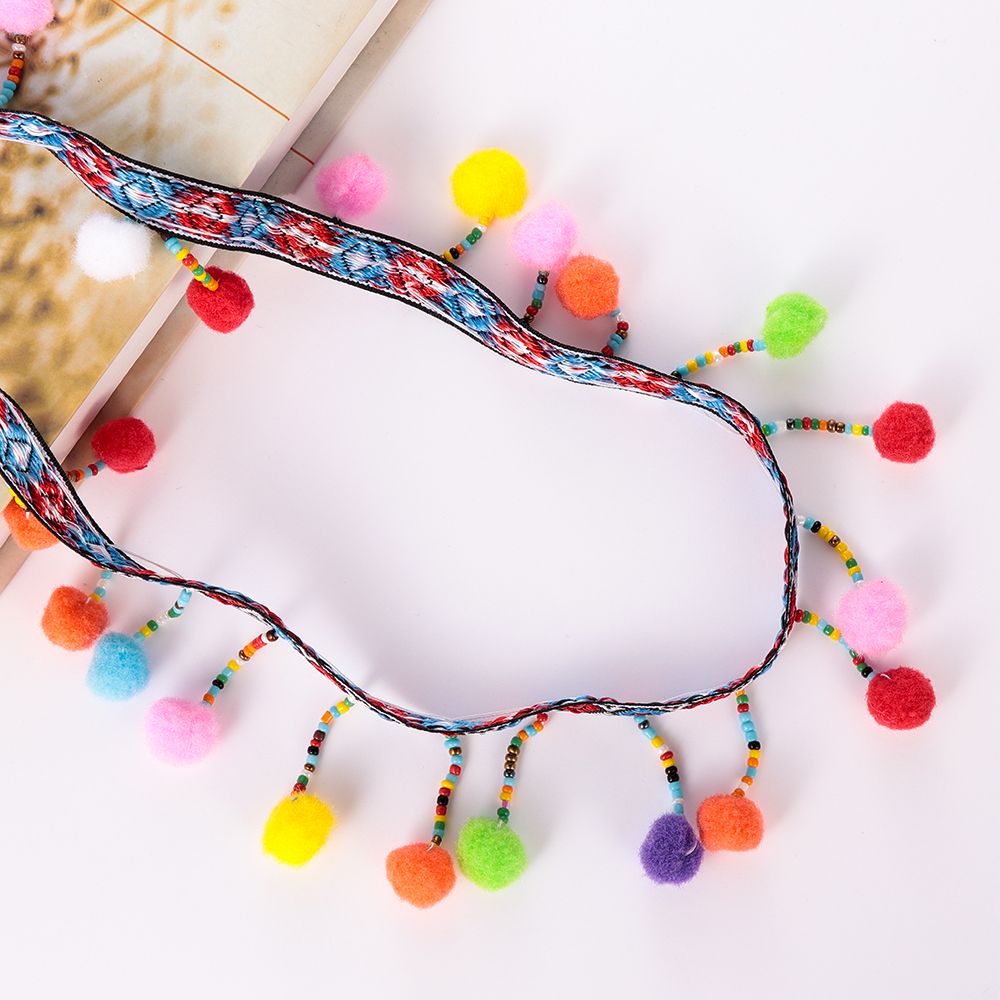 1yard Bohemia Tassel Lace Trim - Tassel Fringe Trim ulasan dan harga