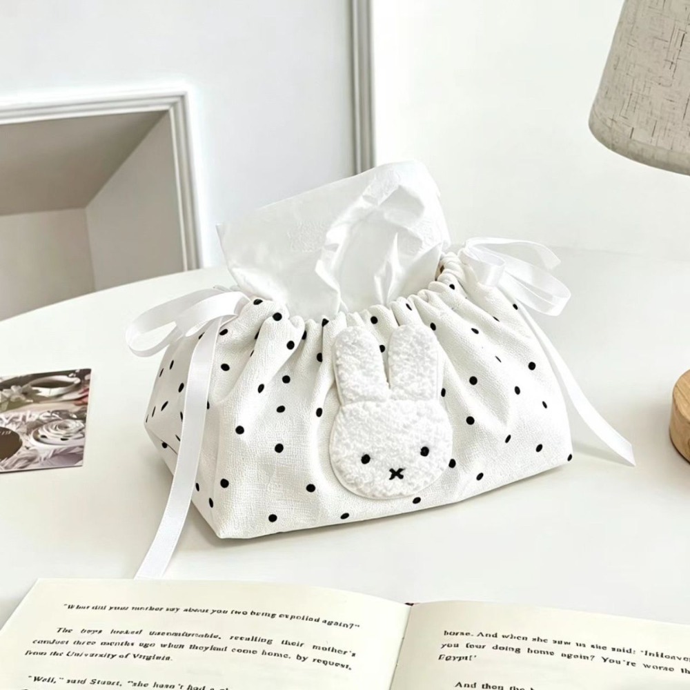 Cute Miffy Wave Embroidery Dra - Craft Embellishment Storage ulasan dan harga