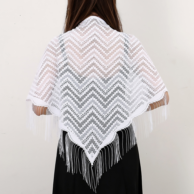 Elegant Tassels Triangular Sca - Tassel Fringe Trim ulasan dan harga