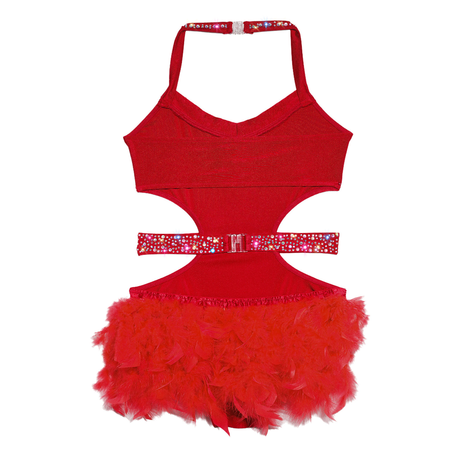 Kids Girls Latin Jazz Dance Co - Rhinestone Banding Trim ulasan dan harga