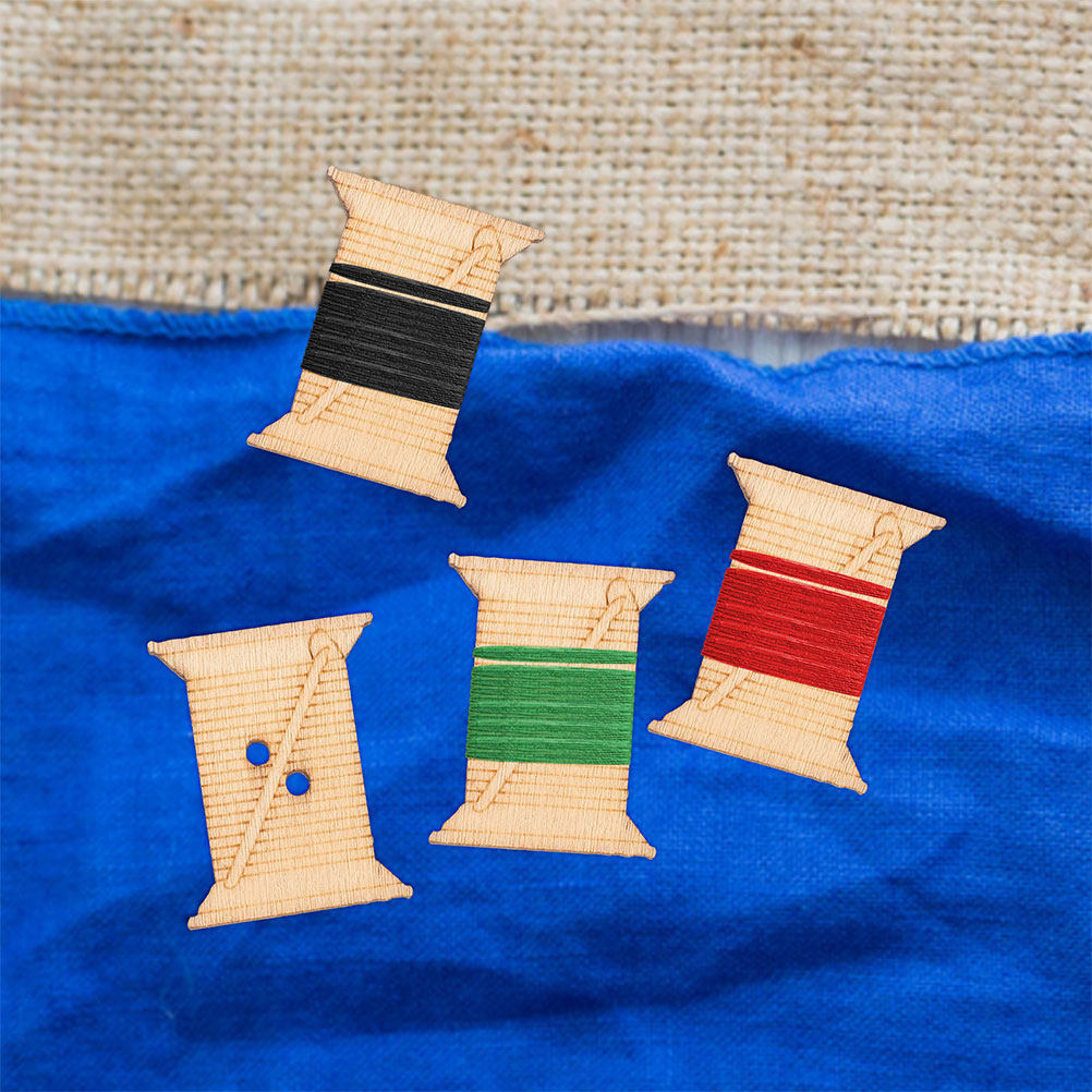 100Pcs Wooden Embroidery Floss - Embroidery Craft ulasan dan harga