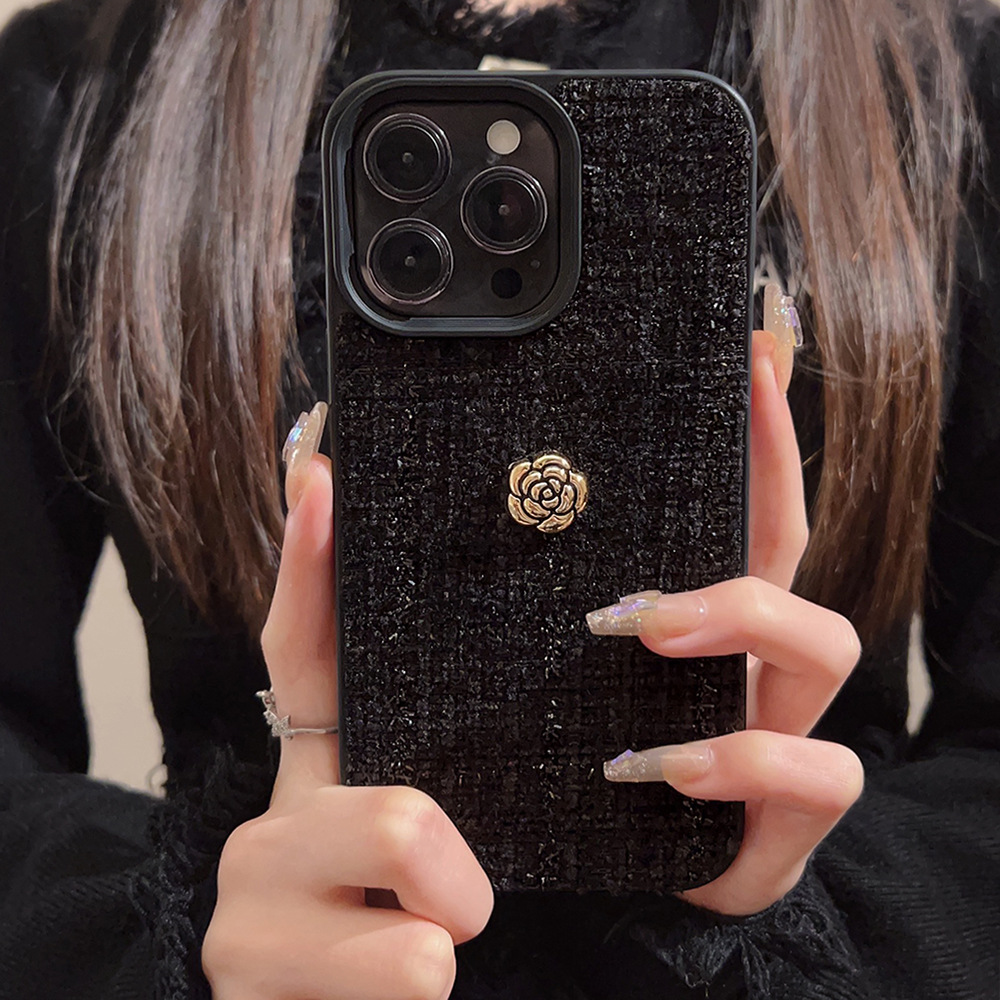 Luxury 3D Golden Camellia Flow - Embroidery Embellishments ulasan dan harga