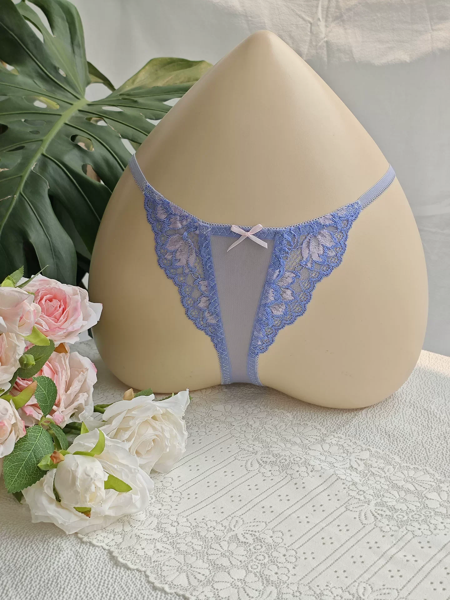 Black Lace Man's T-brief Embro - Embroidery Embellishments ulasan dan harga