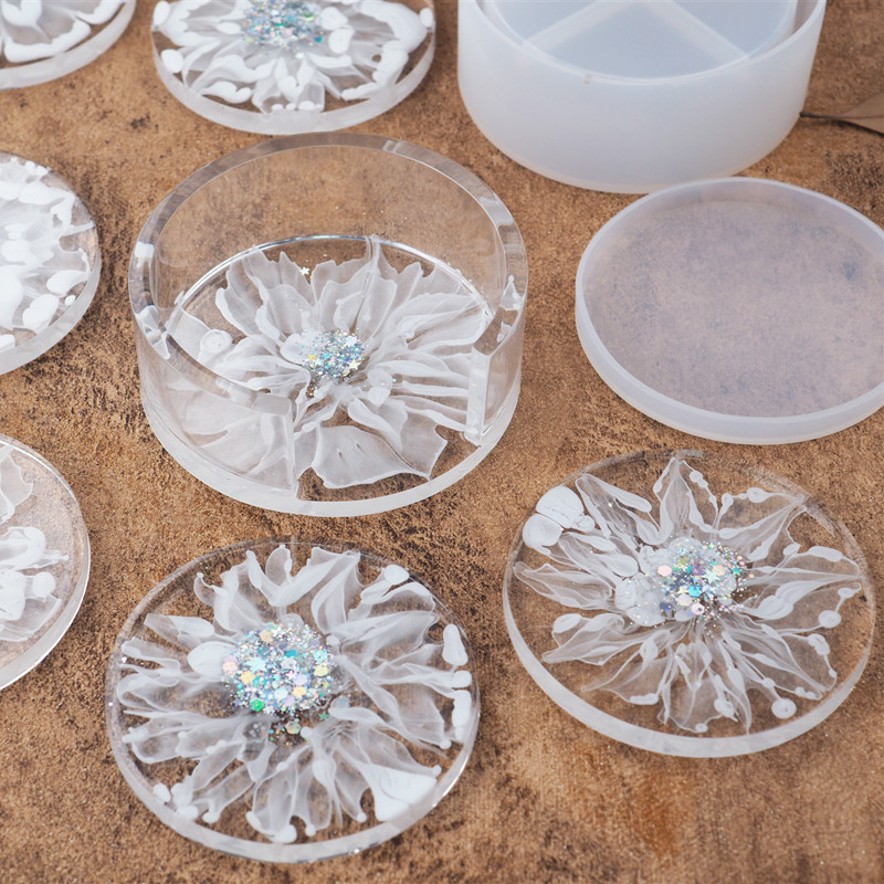 SNASAN Coaster Cup Mat Silicon - Craft Embellishment Storage ulasan dan harga