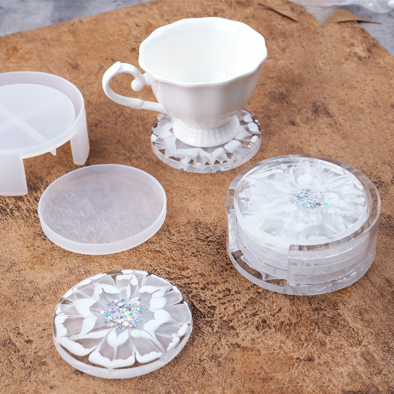 SNASAN Coaster Cup Mat Silicon - Craft Embellishment Storage ulasan dan harga