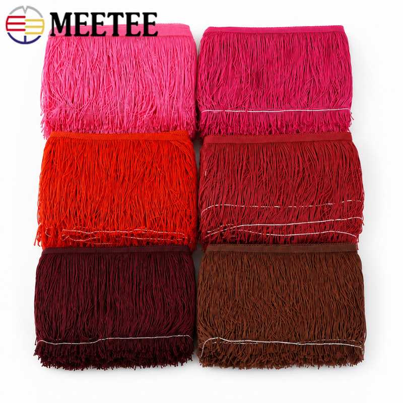 10-30cm Long Tassel Fringe Tri - Fringe Ribbon Sewing ulasan dan harga