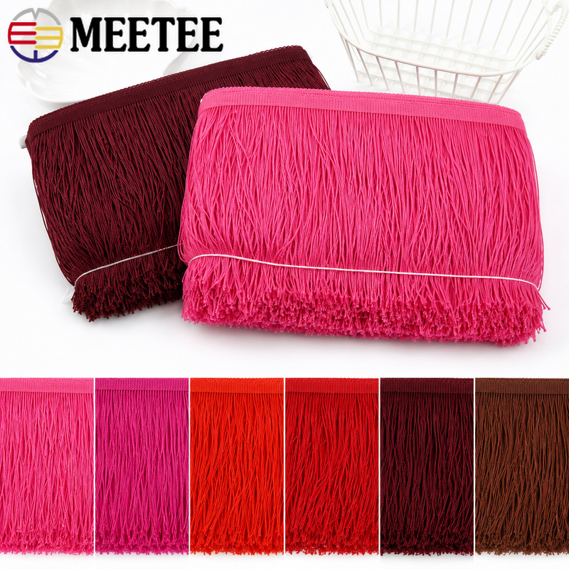 10-30cm Long Tassel Fringe Tri - Fringe Ribbon Sewing ulasan dan harga