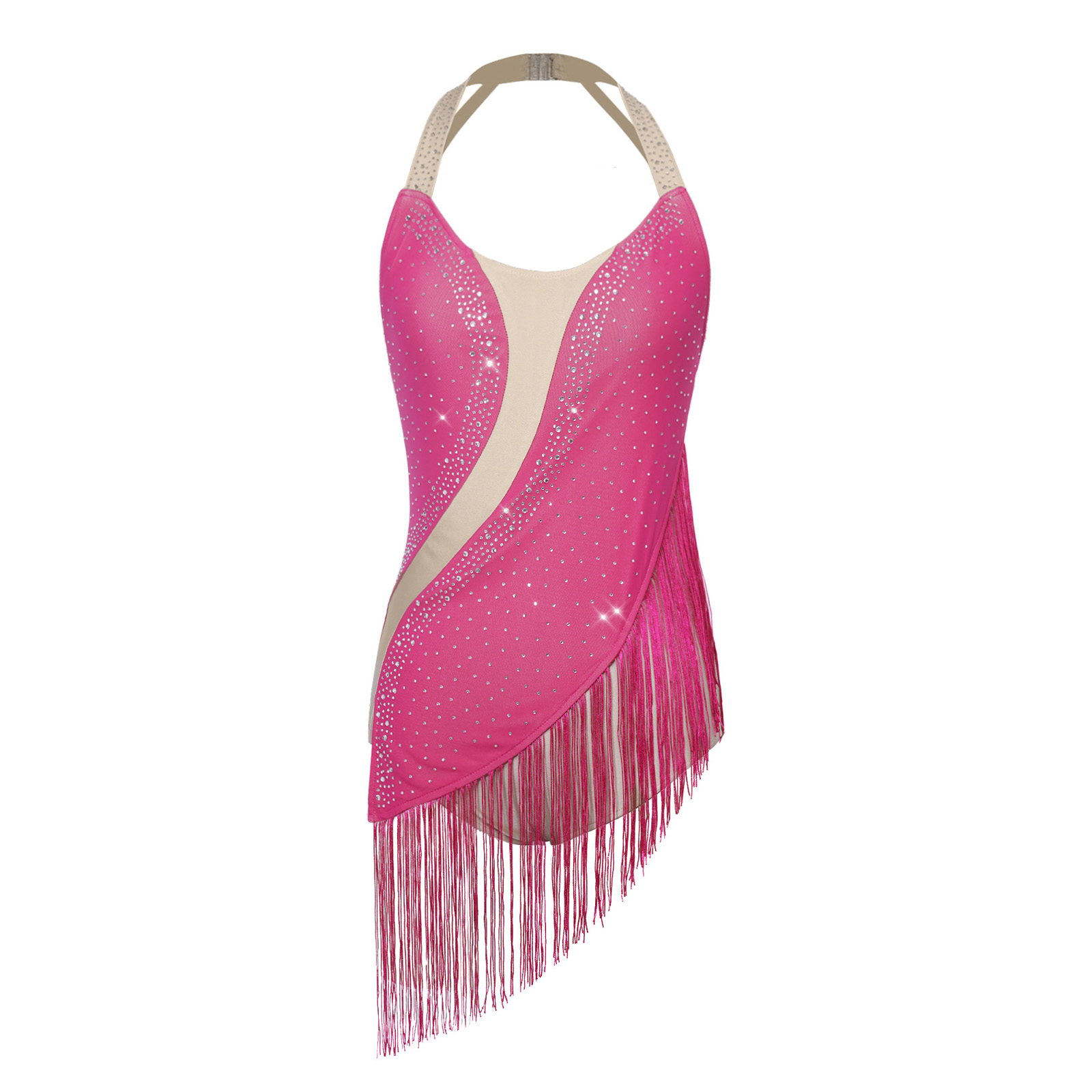 Rhinestone Women Backless Irre - Rhinestone Banding Trim ulasan dan harga