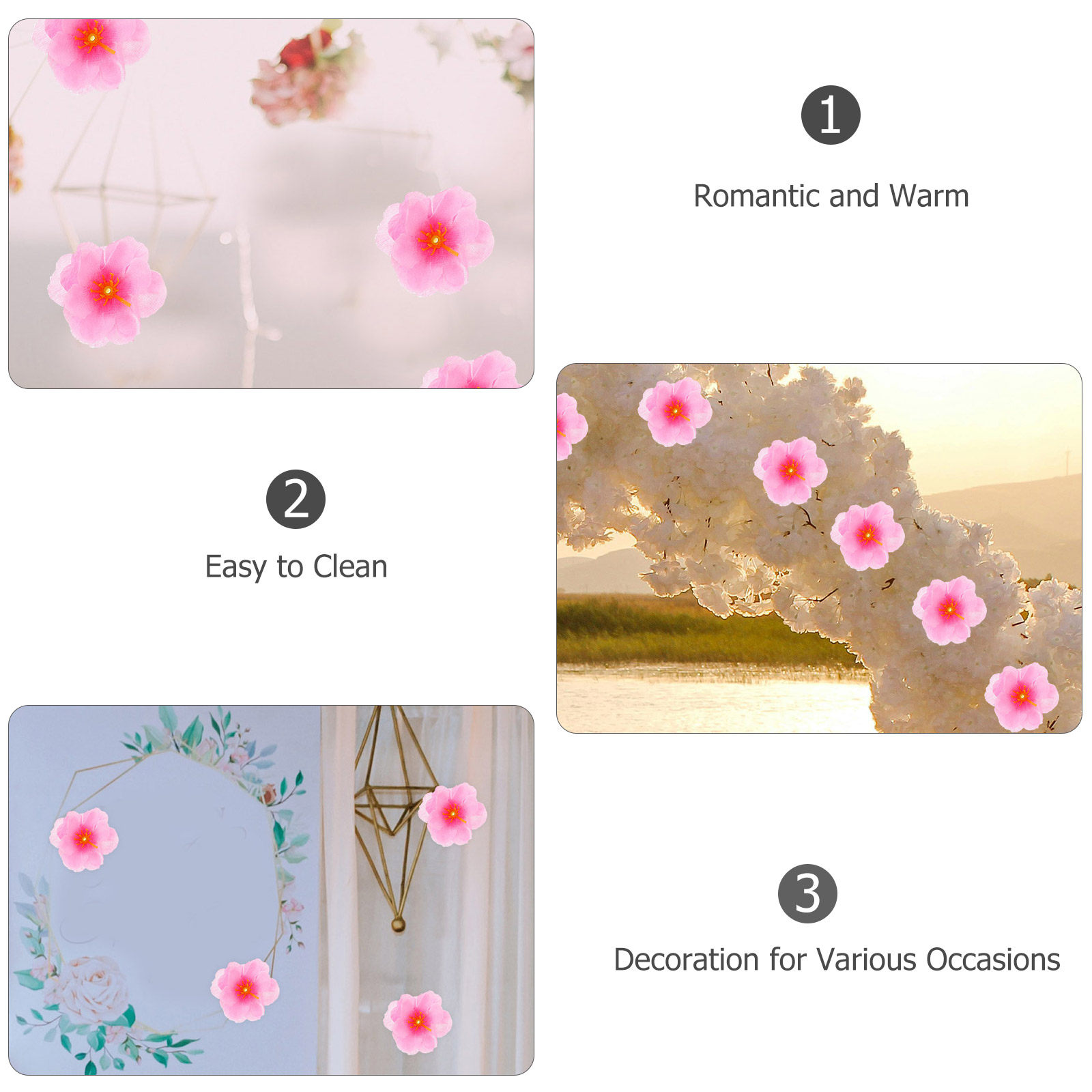 100Pcs Embellishments Fabric C - Craft Embellishments ulasan dan harga