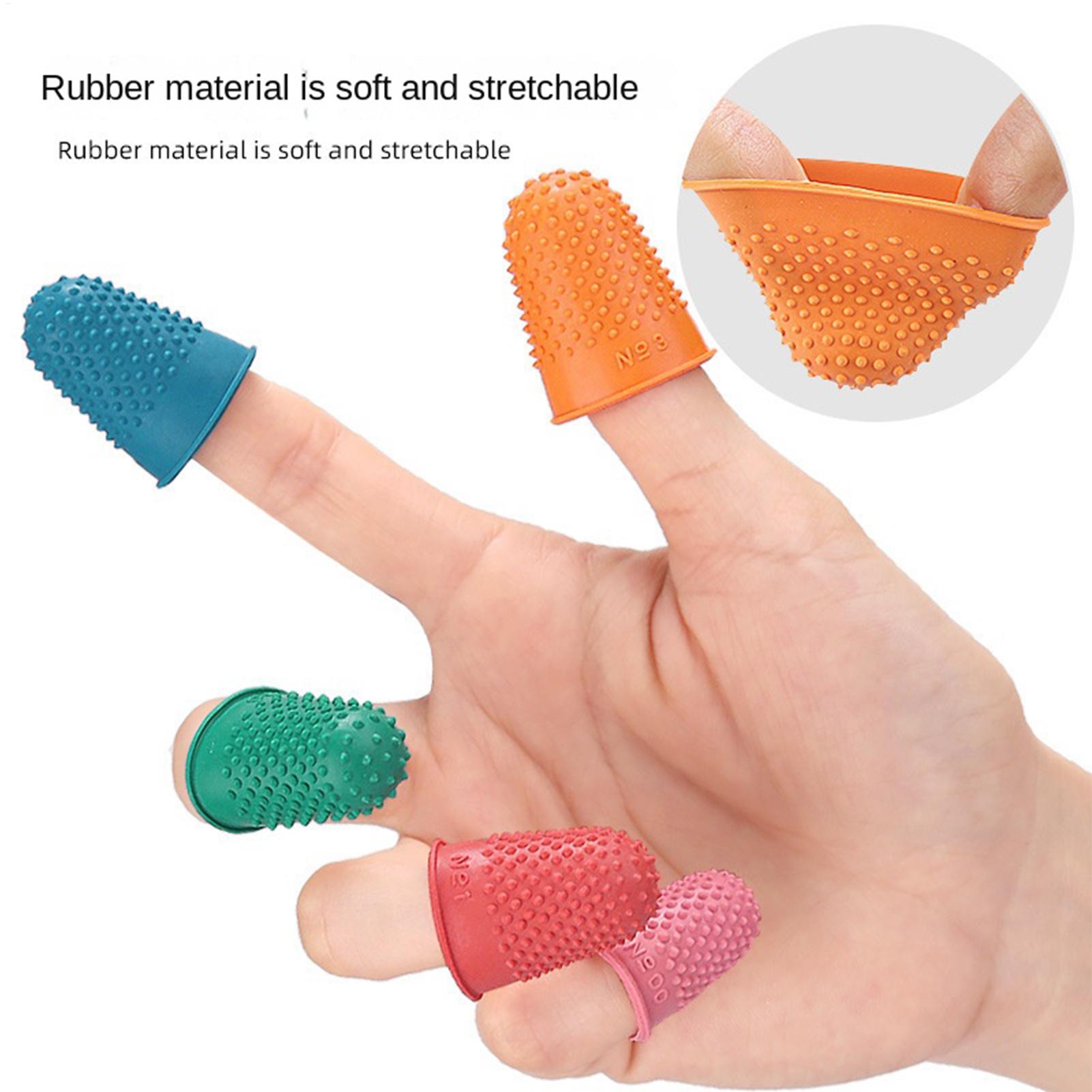Finger Grips Rubber Reusable P - Embroidery Craft ulasan dan harga