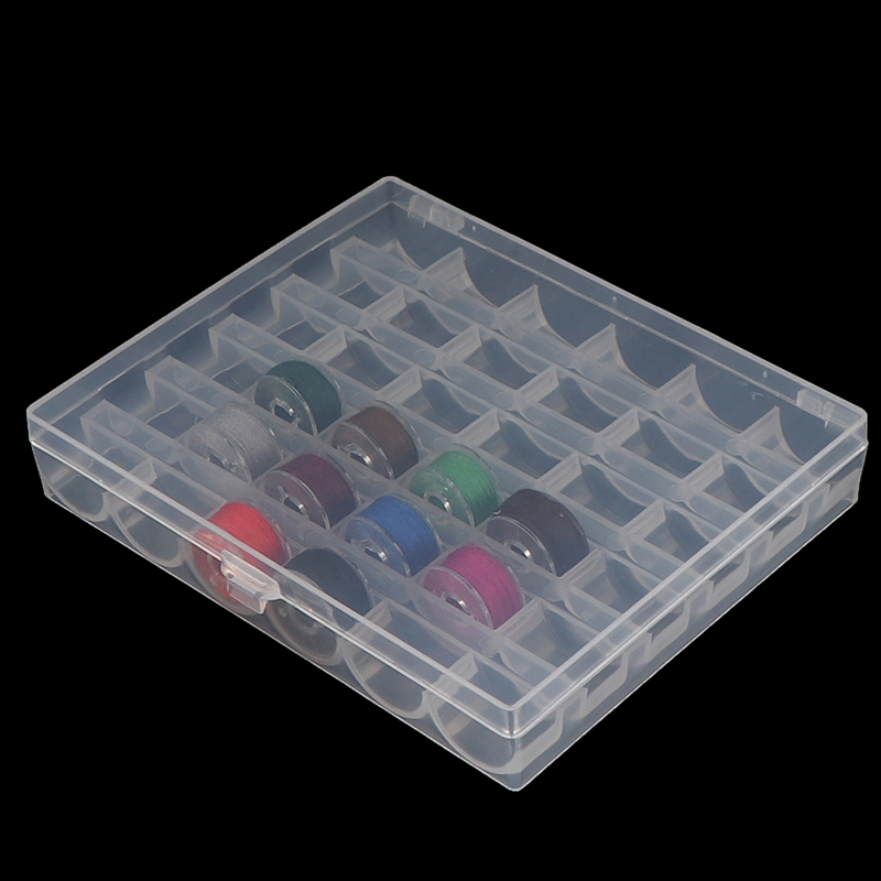 1pc 36 Spools Empty Bobbins St - Craft Embellishment Storage ulasan dan harga
