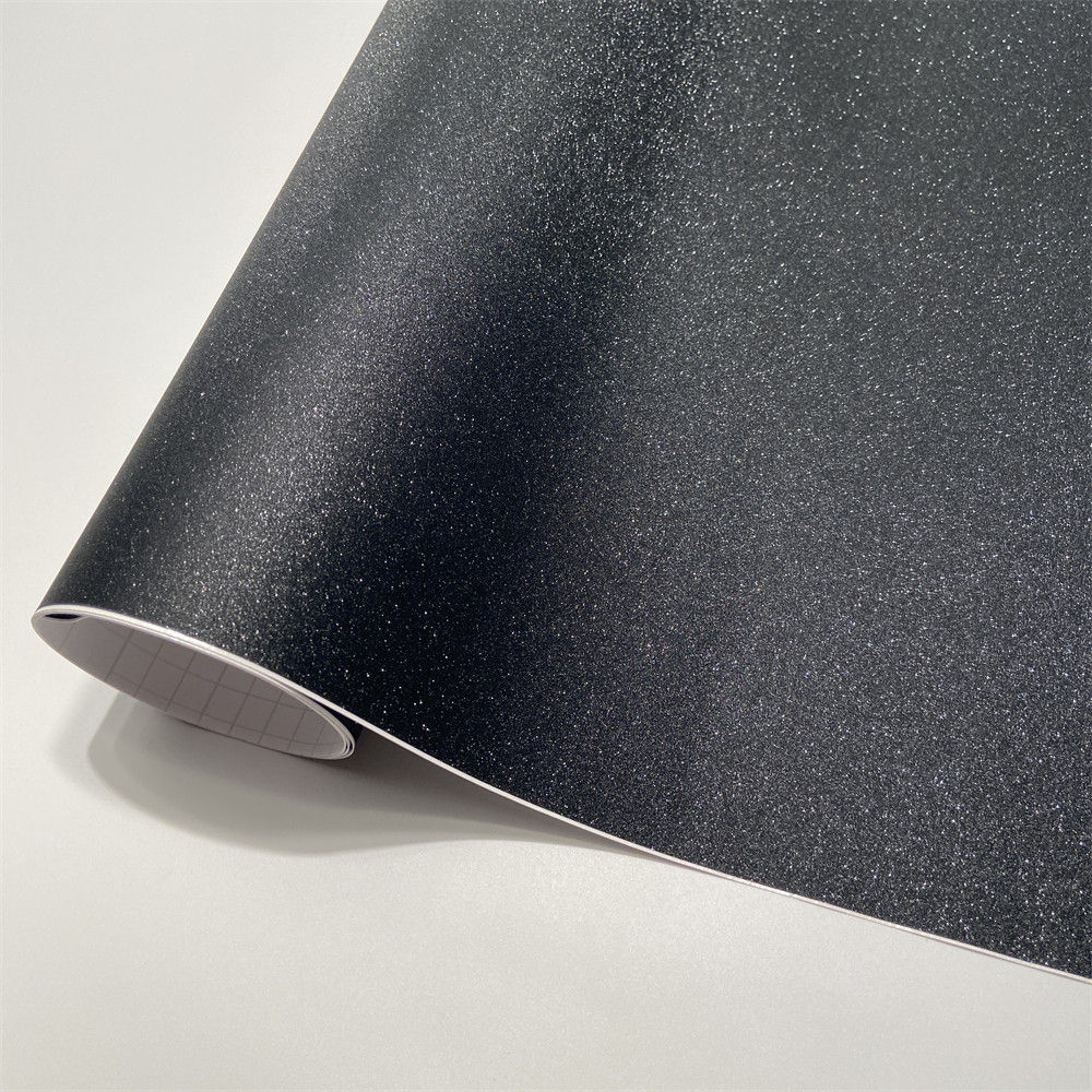 Sandy Glitter Black Diamond Vi - Glitter Vinyl Roll ulasan dan harga