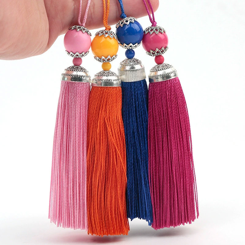 1/3/5pcs Silk Tassel Fringe Br - Beaded Trim Fringe ulasan dan harga