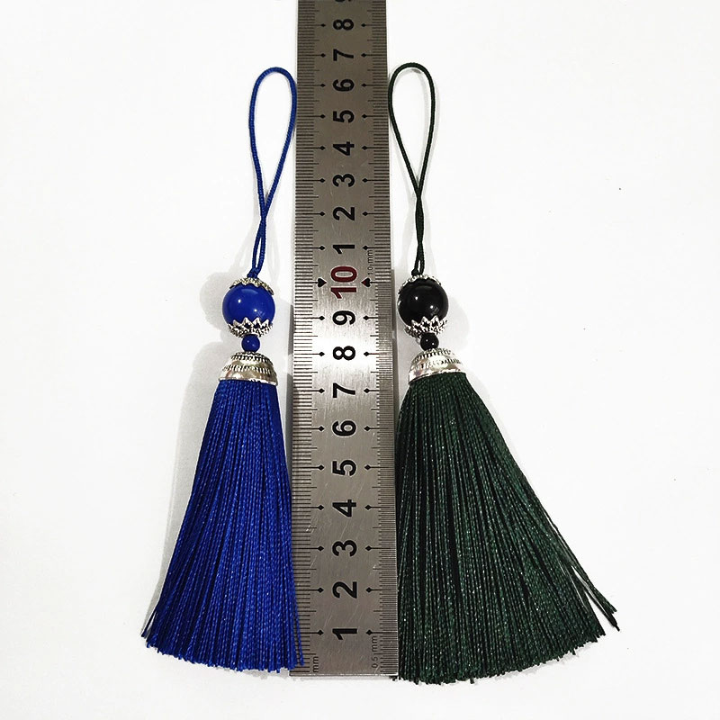 1/3/5pcs Silk Tassel Fringe Br - Beaded Trim Fringe ulasan dan harga