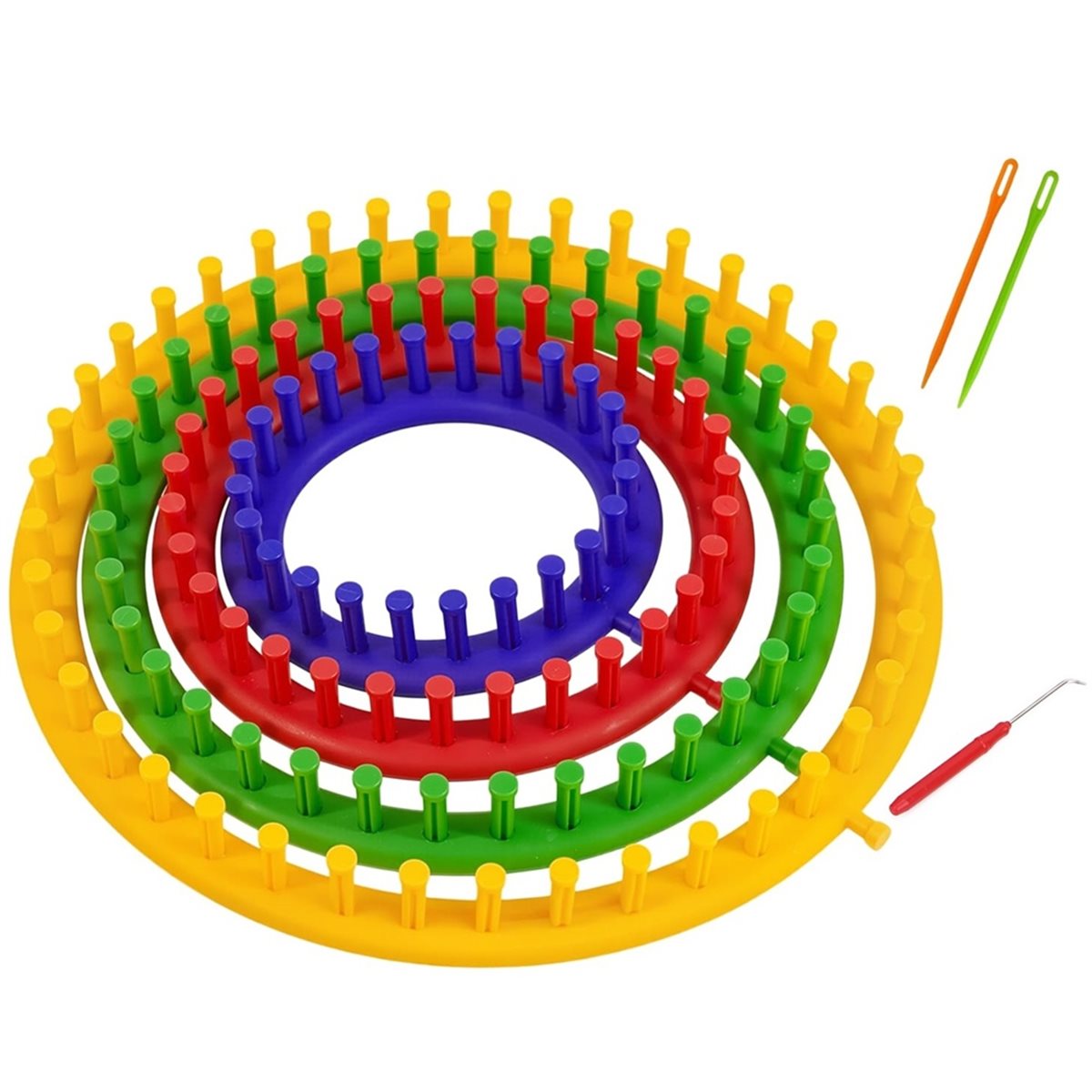 Light Weight Knitting Kit with - Pom Pom Maker Tool ulasan dan harga