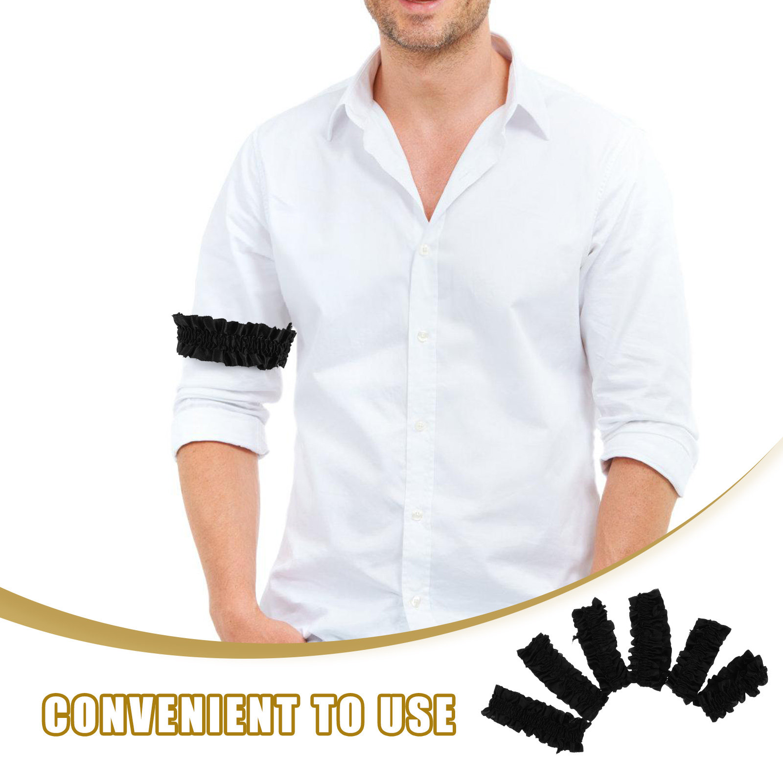 3Pairs Satin Elastic Sleeve Ga - Elastic Lace Trim ulasan dan harga