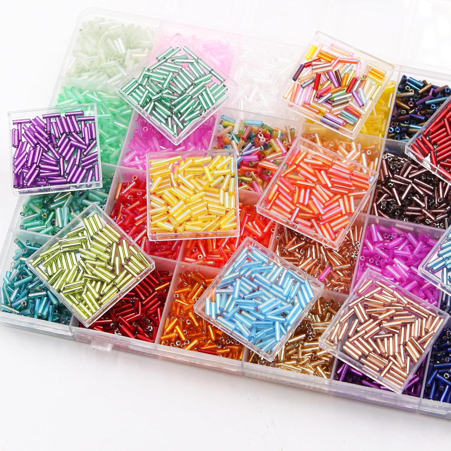 About 6720Pcs/Box 7mm 28 Color - Craft Embellishment Storage ulasan dan harga