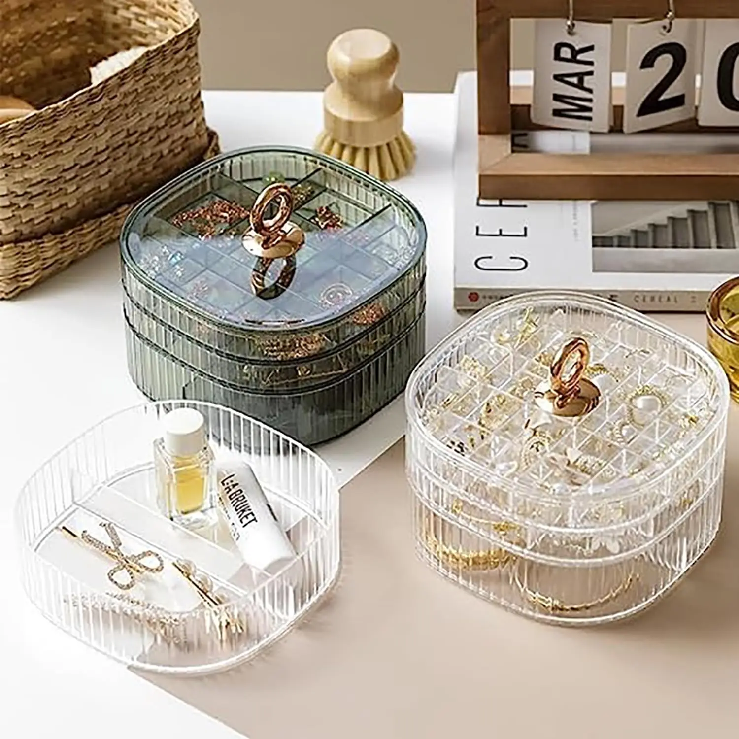 Jewelry Box, Jewelry Organizer - Craft Embellishment Storage ulasan dan harga