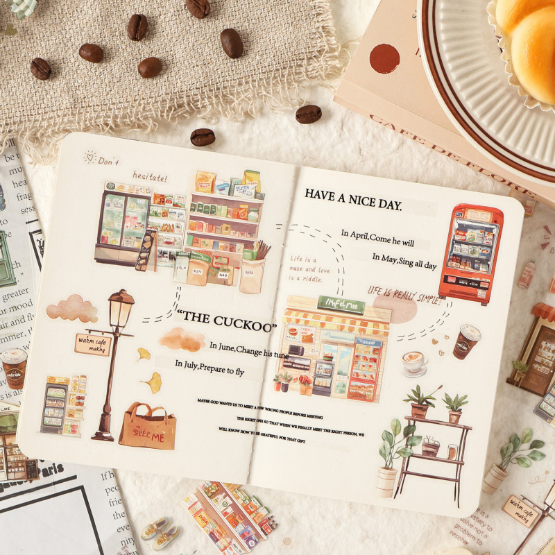 4pcs/pack Vintage Daily Item L - Embellishments For Scrapbooking ulasan dan harga