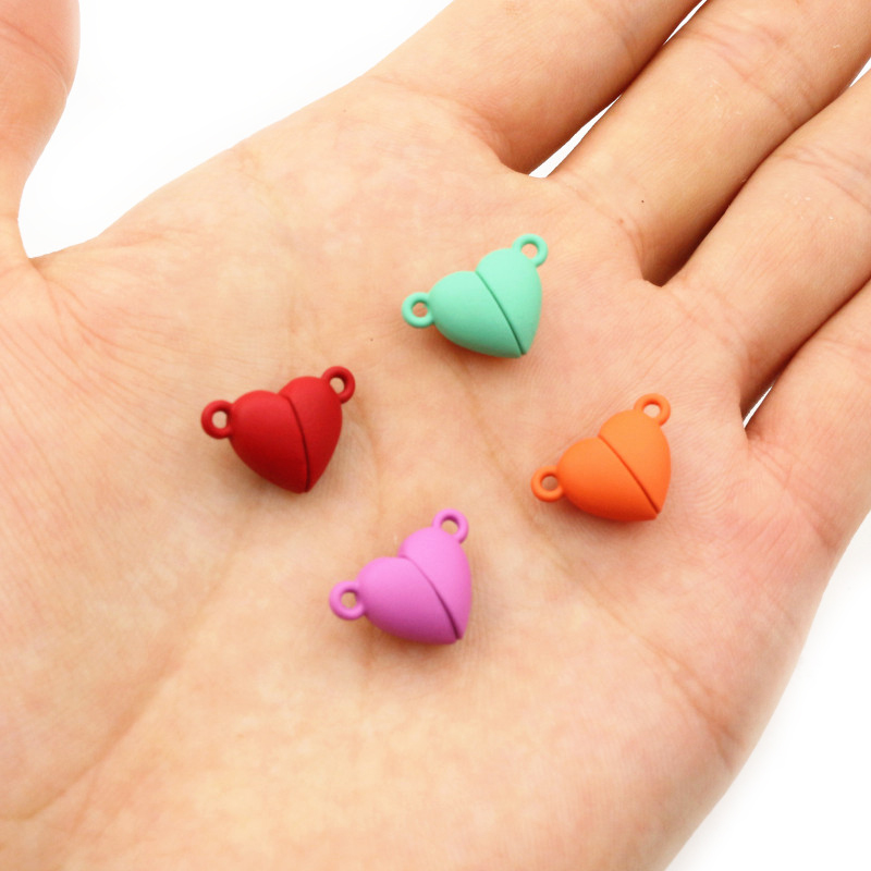 5 Sets Love Heart Shaped Magne - Craft Embellishment ulasan dan harga