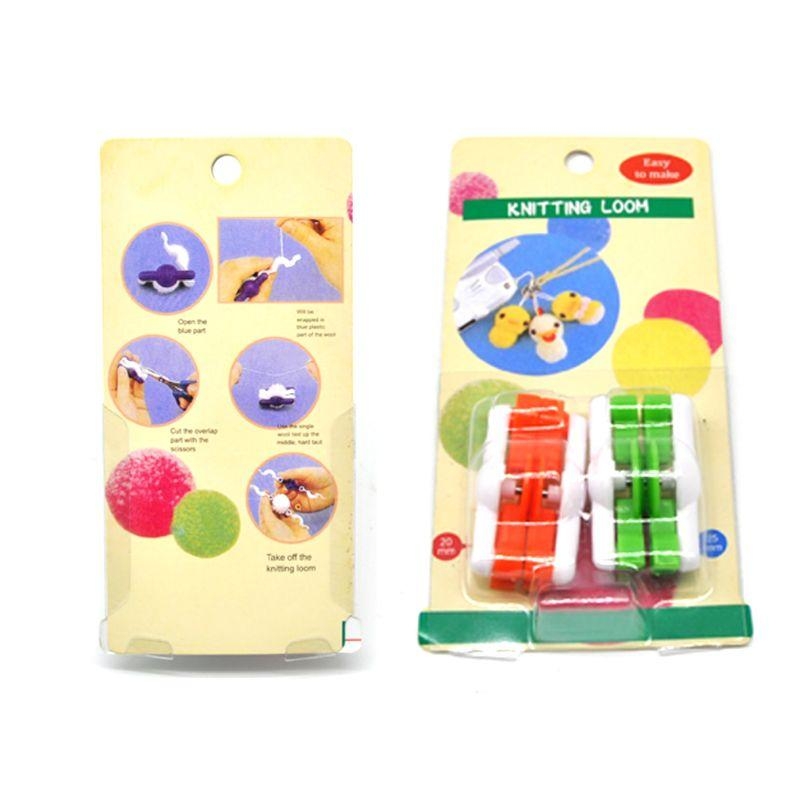 D8KF 2pcs Pom-Pom Maker for Fl - Pom Pom Maker Tool ulasan dan harga