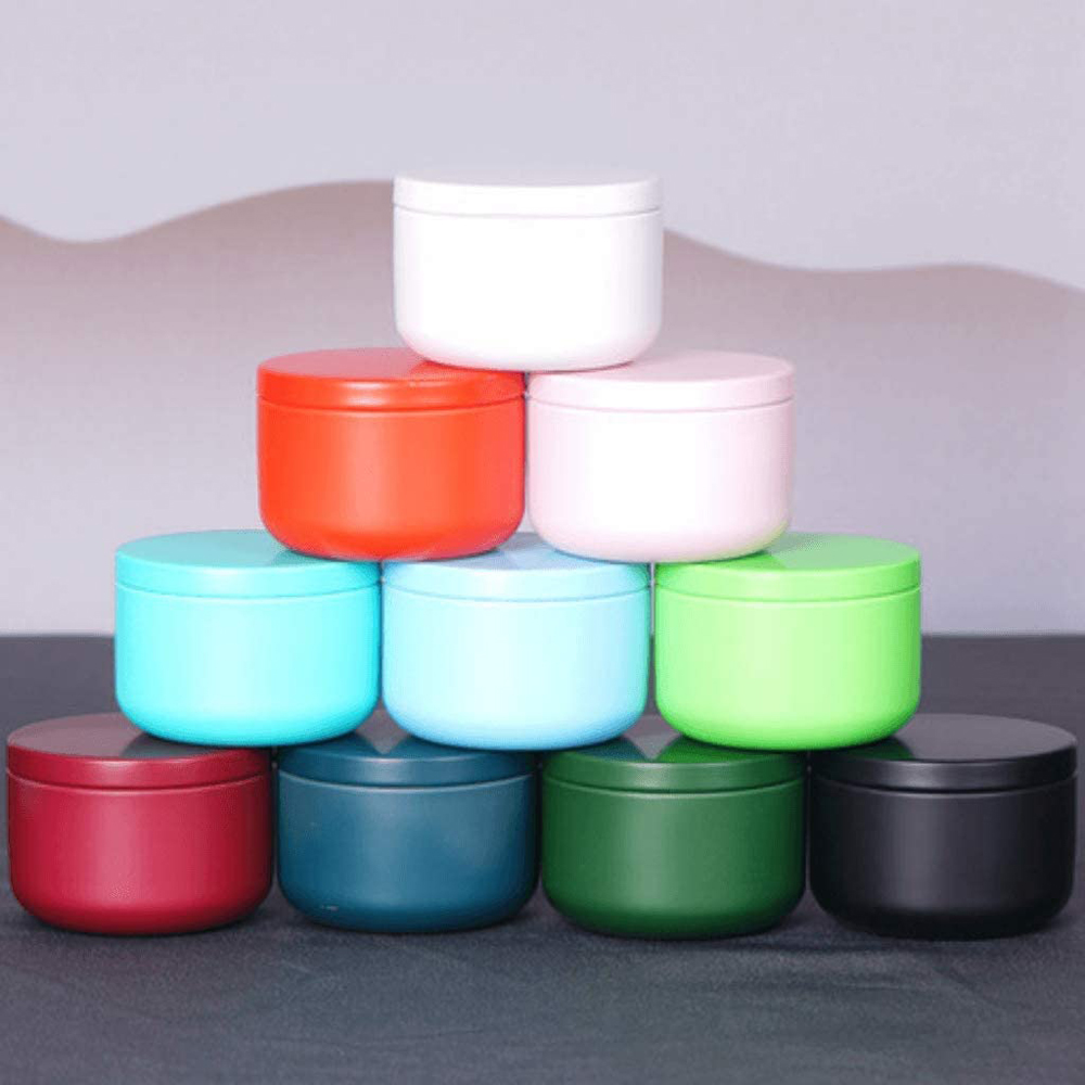 Tea Can with Airtight Lids Tin - Craft Embellishment Storage ulasan dan harga