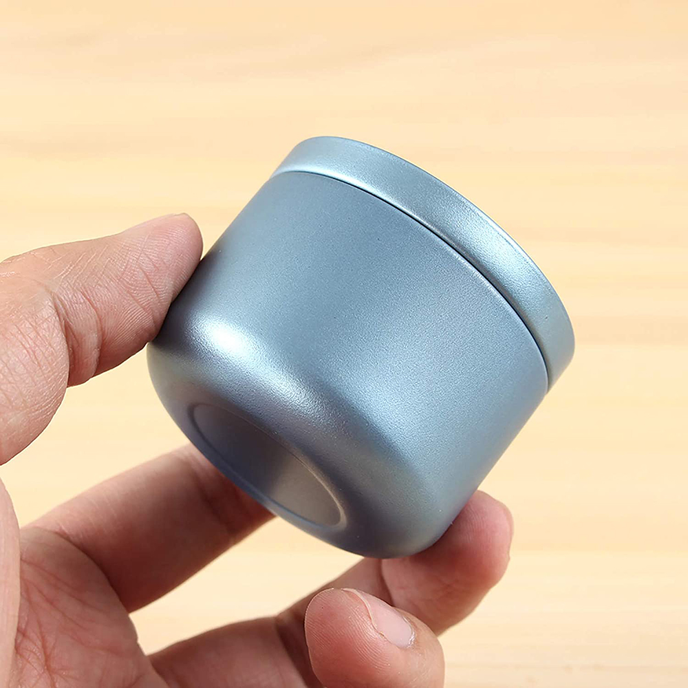 Tea Can with Airtight Lids Tin - Craft Embellishment Storage ulasan dan harga
