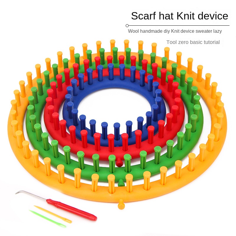Weaving Loom Knitting Kit, Pla - Pom Pom Maker Tool ulasan dan harga