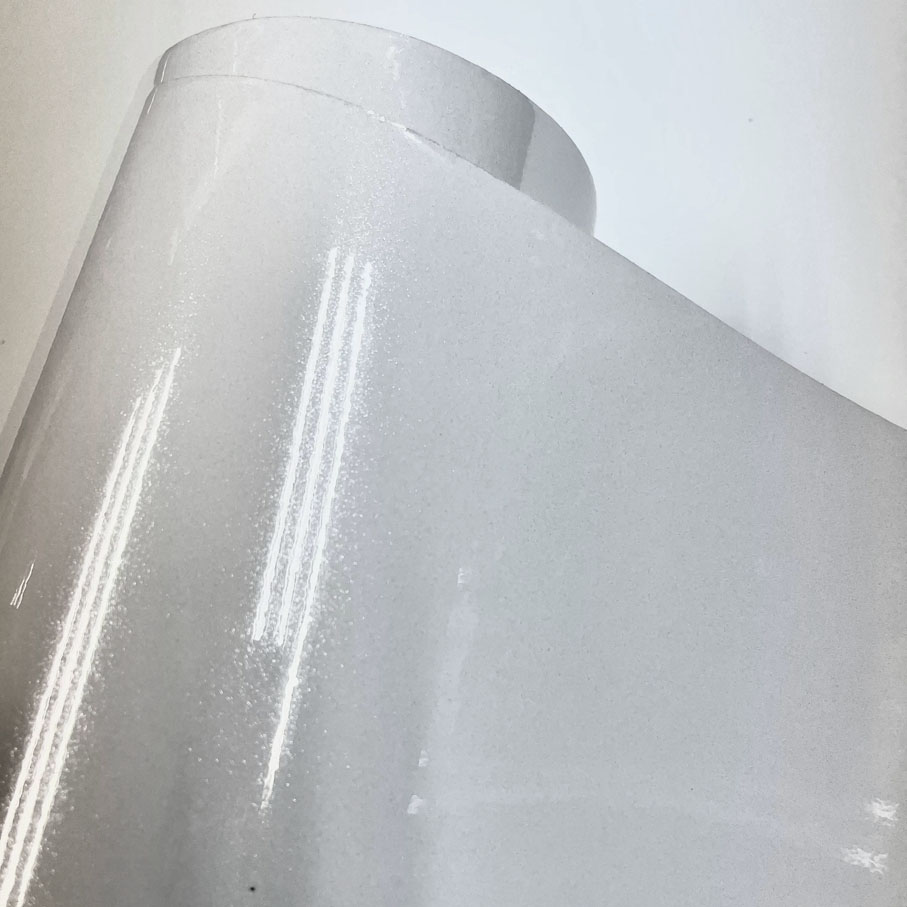 50cm*600cm High Glossy White G - Glitter Vinyl Roll ulasan dan harga